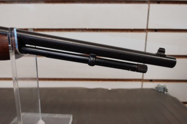 13523-9-__10450.jpg SPRINGFIELD/STEVENS MODEL 87A GILL GUN 22 RIFLE W/LYMAN SIGHT CHECKERED STOCK