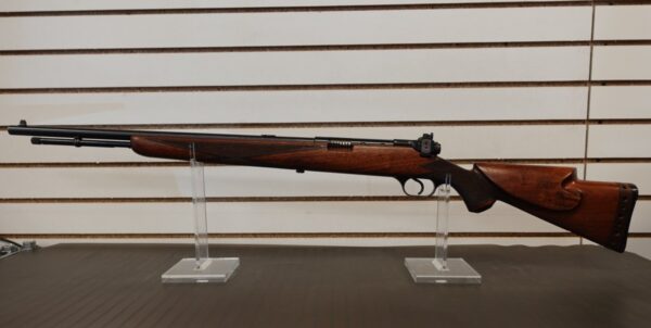 13523__80878.jpg SPRINGFIELD/STEVENS MODEL 87A GILL GUN 22 RIFLE W/LYMAN SIGHT CHECKERED STOCK