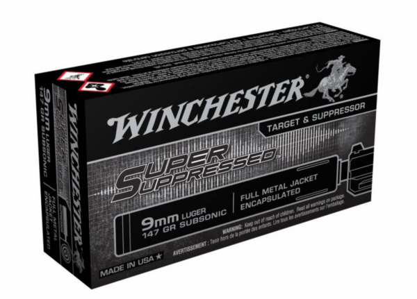 1__92391.png Winchester Ammo Super Suppressed 9mm Luger Subsonic 147 gr (FMJ) 50 Bx - SUP9