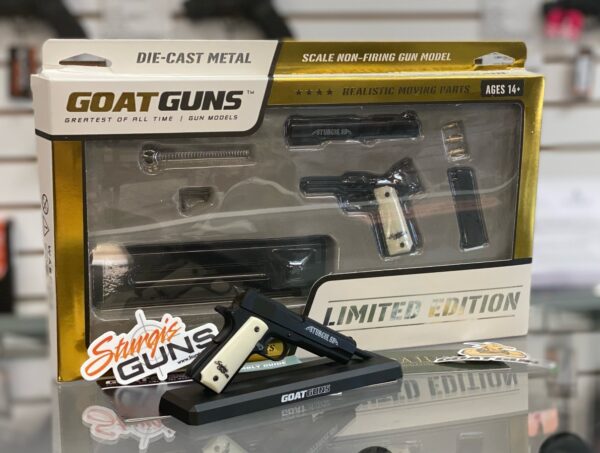 2025-sturgis-goat-gun__02794.jpg 2025 Sturgis Goat Gun 1911 with "Sturgis, SD" and Sturgis Guns - Limited Edition only 500 made.