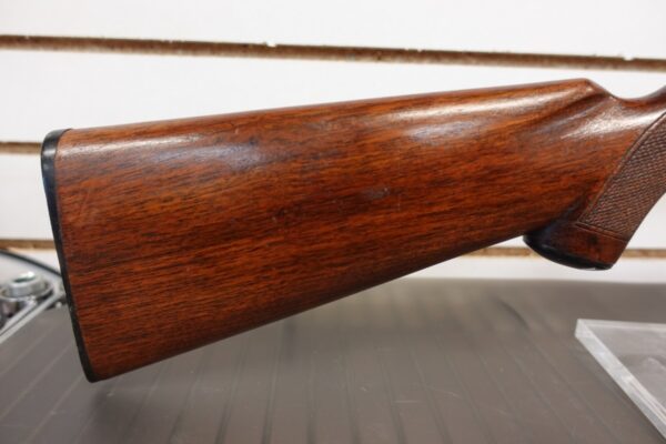 217191-7-__15031.jpg 1949 ITHACA MODEL 37 12 GA 2 3/4" FACTORY ENGRAVED GAME SCENE