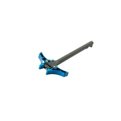 4024__15704.jpg Timber Creek Enforcer Mini Charging Handle AR15/M16 Ambidextrius Blue EM Ambi CH