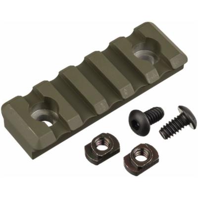 4094__46065.jpg Timber Creek Outdoors Gun Parts M-Lok 5 Slot Picatinny Rail OD Green M 5S PR OD Model: M-5S-PR-OD