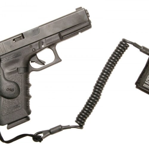 5087__85257.jpg BLACKHAWK! Tactical Pistol Lanyard Coiled Black SKU - 516909