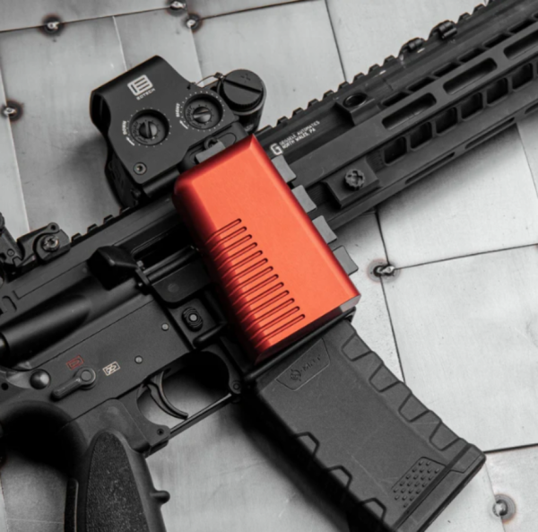StopBox USA - AR-15 Chamber Lock Pro Red - SB211R