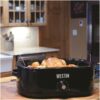6175576cv14d__61154.jpg Weston - 18-Quart Electric Roaster Oven - Black - New in Box