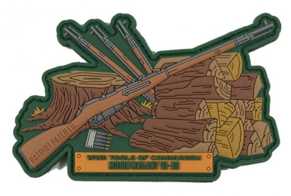 671072995336__89094.jpg Patriot Patch Company - WWII Guns -Mosin Nagant 91-30 - Patch 4.00" x 2.50"