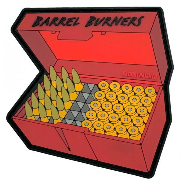 671072997248__84388.jpg Patriot Patch Company - Barrel Burner Reloads - Patch 2.50" x 2.50"