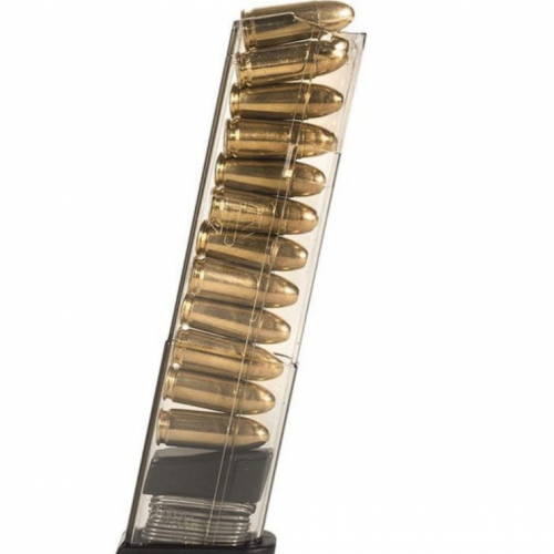 716__18236.png ETS Group GLK-43-12 Glock Compatible 9mm Luger G43 12rd Clear Magazine
