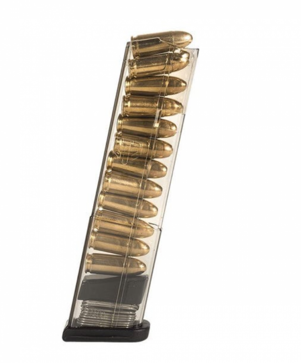 716__18236.png ETS Group GLK-43-12 Glock Compatible 9mm Luger G43 12rd Clear Magazine