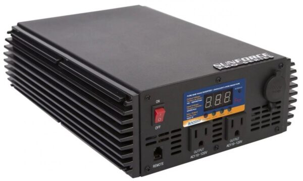 787769112402-2__82093.jpg Sunforce Pure-Sine Inverter — 1000 Watt, Digital Display, Includes Remote Control, Model# 11240 New in Box