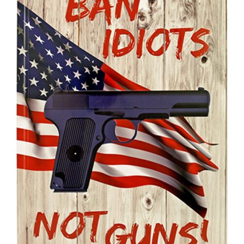 7889__18816.jpg Ban Idiots Not Guns Sign
