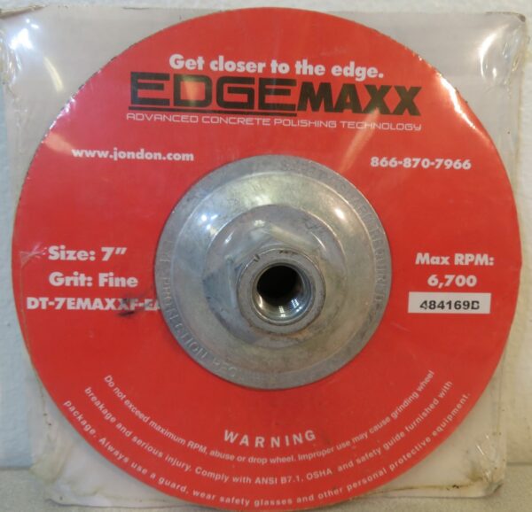 8027__29284.jpg EDGE‑MAXX™ 7‑Inch Ceramic Diamond Tooling, Fine, 270 Grit DT-7EMAXXF-EA