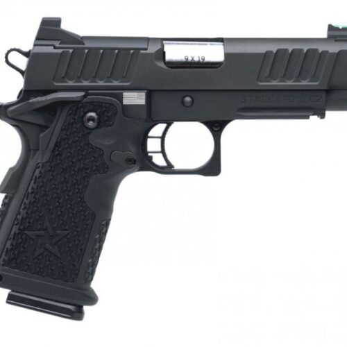 Staccato C2 9mm Optic Ready DLC Finish16+1 Rounds 3.9" Barrel Blue/Black