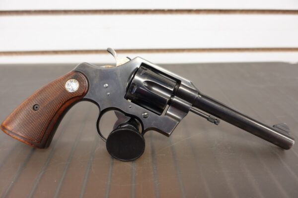 840320-2-__36590.jpg 1955 COLT OFFICIAL POLICE .38 SPECIAL 5" CTG REVOLVER