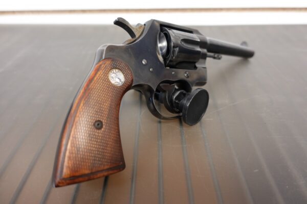 840320-3-__68390.jpg 1955 COLT OFFICIAL POLICE .38 SPECIAL 5" CTG REVOLVER