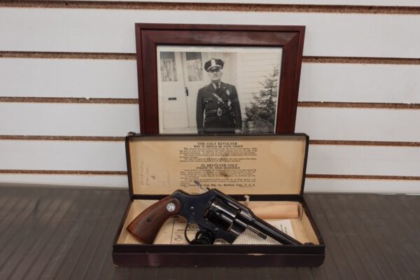 840320__51468.jpg 1955 COLT OFFICIAL POLICE .38 SPECIAL 5" CTG REVOLVER