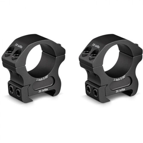 843829101271-16171.1745291999.1280.1280__01978.jpg Vortex Pro Series Rifle Scope Rings 1in, Medium, Black, .95in, 1.62oz, PR1-M