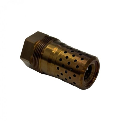 850075107421__71808.jpg SDTA Plan B 17-4 SS Cyclone 2.0 1/2" X 28 Black Nitride Muzzle Break