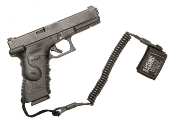 bh-tacpistollanyardcoiled-black-90tpl1bk-wgun__55011.jpg BLACKHAWK! Tactical Pistol Lanyard Coiled Black SKU - 516909