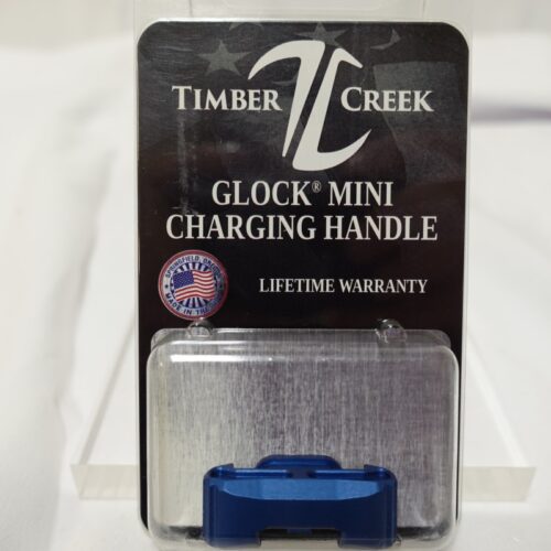 dsc03412__34447.jpg TIMBER CREEK GLOCK AMBIDEXTROUS CHARGING HANDLE Mini BLUE