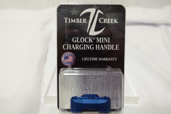 dsc03412__34447.jpg TIMBER CREEK GLOCK AMBIDEXTROUS CHARGING HANDLE Mini BLUE