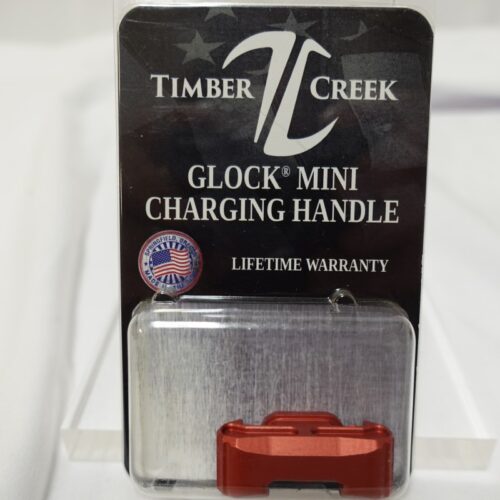 dsc03415__74749.jpg TIMBER CREEK GLOCK AMBIDEXTROUS CHARGING HANDLE Mini RED