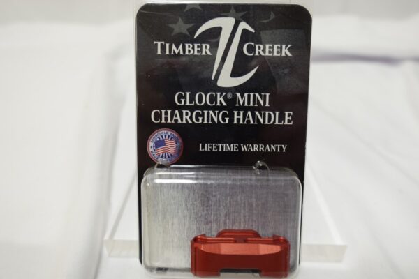 dsc03415__74749.jpg TIMBER CREEK GLOCK AMBIDEXTROUS CHARGING HANDLE Mini RED