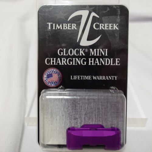 dsc03418__28413.jpg TIMBER CREEK GLOCK AMBIDEXTROUS CHARGING HANDLE Mini PURPLE