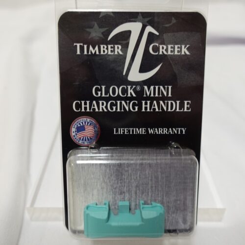 dsc03421__06405.jpg TIMBER CREEK GLOCK AMBIDEXTROUS CHARGING HANDLE Mini ROBIN EGG BLUE