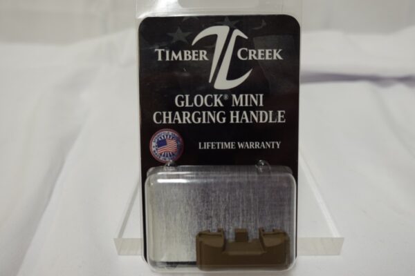 dsc03426__80912.jpg TIMBER CREEK GLOCK AMBIDEXTROUS CHARGING HANDLE Mini FLAT DARK EARTH