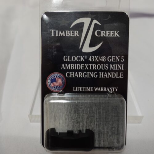 GLOCK AMBIDEXTROUS CHARGING HANDLE  BLACK (Gen4 and Gen5 43X, 48, etc)