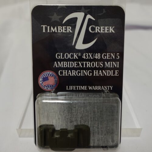 GLOCK AMBIDEXTROUS CHARGING HANDLE  OD GREEN (Gen4 and Gen5 43X, 48, etc)