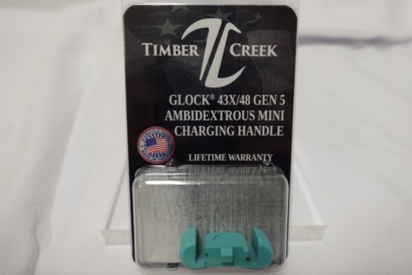 dsc03440__57466.jpg Timber Creek - GLOCK AMBIDEXTROUS CHARGING HANDLE ROBINS EGG (Gen4 and Gen5 43X, 48, etc)