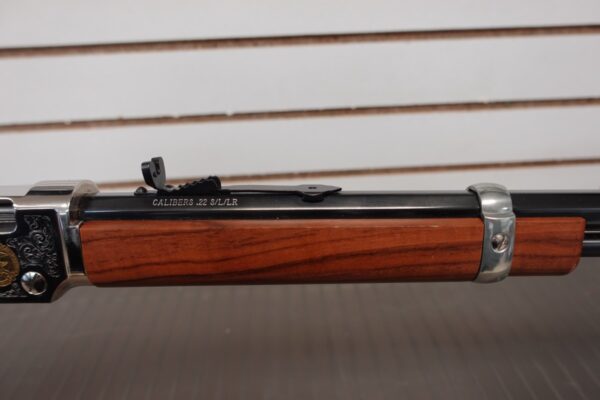dsc04612__93443.jpg Henry H004SAT Golden Boy 2nd Amendment Tribute 22 LR 16 LR/21 Short 20" Walnut