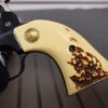 dsc04694__59677.jpg HIGH STANDARD .22 REVOLVER DOUBLE NINE 5.5" BARREL WITH LEATHER SHEEPSKIN CASE - 1397392