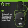 Otis Technology Earshield™ Ranger Electronic Pro Earmuff FG-ES23E-BK