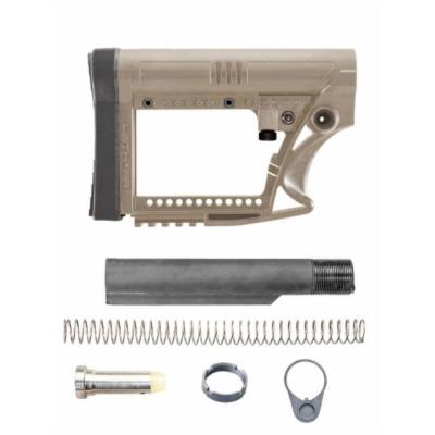 https-images.barcodelookup.com-10440-104405555-1__68884.jpg LUTH AR MBA-4 Carbine Buttstock with .223/5.56 Commercial Buffer Assembly