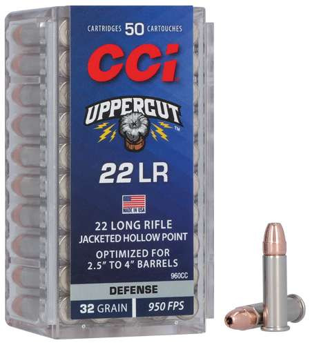 CCI Ammunition Uppercut .22 LR 32 Grain 50-Rounds CHP - 960CC