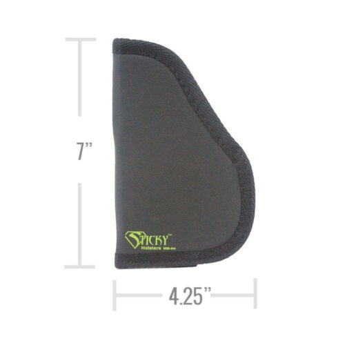 Sticky Holster MD-4 GEN 1 Mod Light/Laser IWB Ambi Sub-Cmpct SA 3.8" MD4 GEN 1 MOD