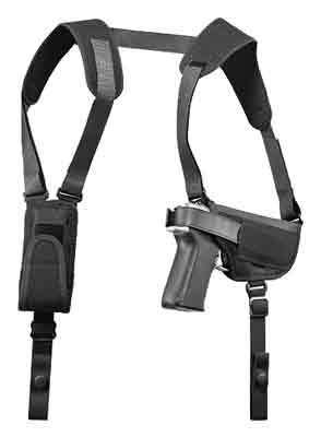 https-images.coreware.com-images-products-102002-14098223__96924.jpg Uncle Mikes Pro Pak Horizontal Shoulder Holster Size 1 3"-4" Medium Autos Right Hand 77010