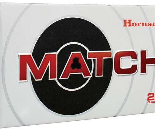 Hornady Match 22 ARC Ammo 88 Grain Hornady ELD Match Polymer Tip Box of 20 - 81543
