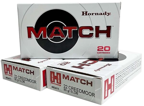 https-images.coreware.com-images-products-1119280-14334262__24192.jpg Hornady Match 22 Creedmoor Ammo 80 Gr ELD Match Polymer Tip 20