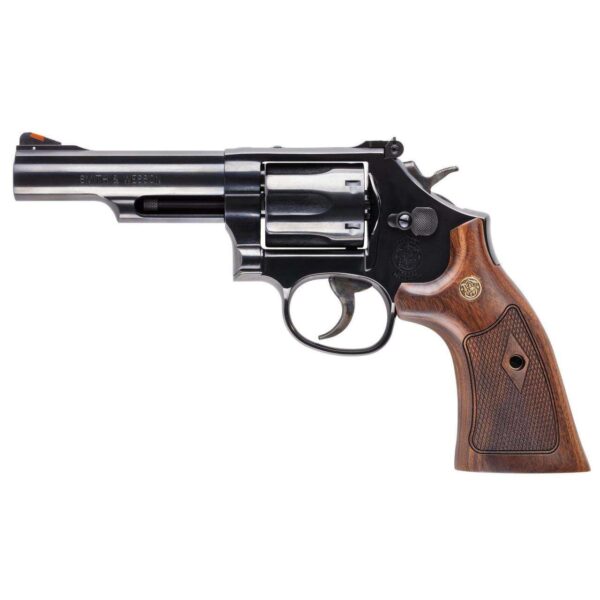 https-images.coreware.com-images-products-1123868-14336619__07688.jpg S&W Model 19 K-Frame 357 Mag 6rd 4.25" Blued Carbon Steel Wood Grip, No Safety