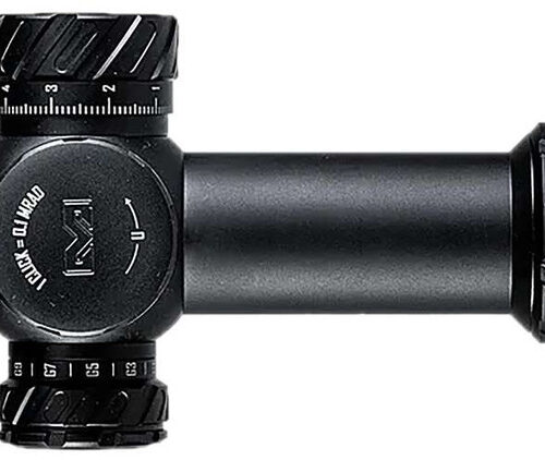 https-images.coreware.com-images-products-1131164-14339728-59459.1745851432.1280.1280__82655.jpg Meprolight MVO 1-8x28mm FFP M1,MRAD - Matte Black Anodized Green/Red Reticle - 901245701