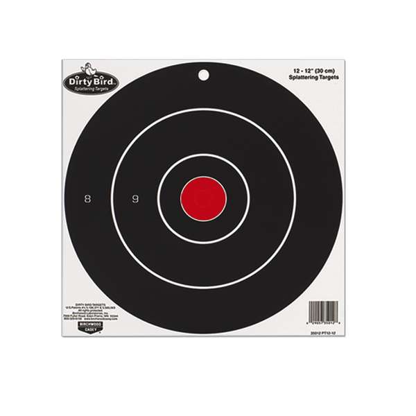 Birchwood Casey 12" Splattering Bullseye Targets  - 35012