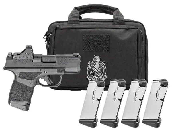https-images.coreware.com-images-products-1153720-14352591__16756.webp Springfield Armory Hellcat OSP Gear Pac .380 ACP 3" Barrel 11/13-Rounds w/ Viridian RFX11, 4 Mags