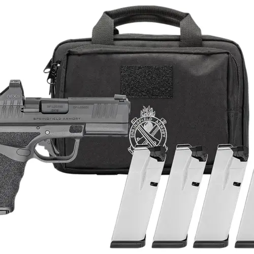 https-images.coreware.com-images-products-1154747-14352595__51263.webp Springfield Hellcat Pro OSP Gear Pac 9mm 3.8" Barrel 15/17-Rnds w/ Viridian RFX11, 4 Mags