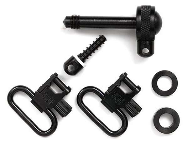 https-images.coreware.com-images-products-13951-14253165__68302.jpg Uncle Mike's Quick Detach Sling Swivel Set Rem 7400/Model 4 1" Steel Black