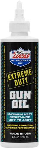 Lucas Oil Extreme Duty Gun Oil 8 oz - 10870